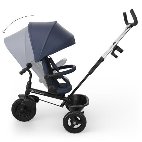 Триколісний велосипед Kinderkraft Aston 2 Plus Navy (KRASTO02NAVPL00) - фото 3