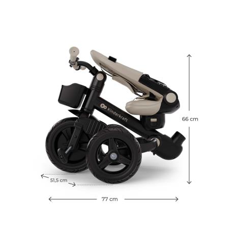Триколісний велосипед Kinderkraft Aveo 2 Plus Beige (KRAVEO02BEG0000) - фото 22