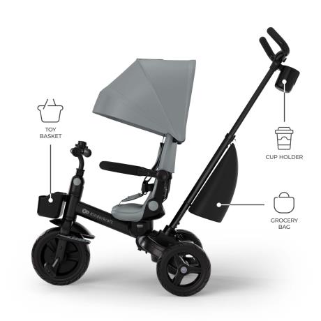 Триколісний велосипед Kinderkraft Aveo 2 Plus Grey (KRAVEO02GRY0000) - фото 6