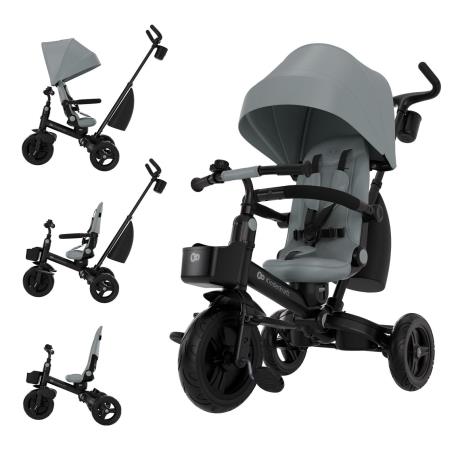 Триколісний велосипед Kinderkraft Aveo 2 Plus Grey (KRAVEO02GRY0000) - фото 13