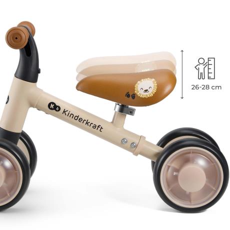 Каталка-біговел Kinderkraft Cutie Flash Beige (KRCUFL00BEG0000) - фото 4