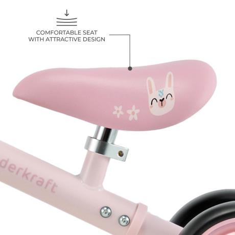 Каталка-біговел Kinderkraft Cutie Flash Pink (KRCUFL00PNK0000) - фото 2