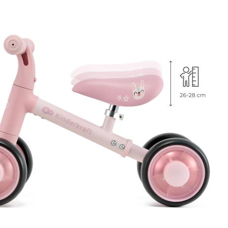Каталка-біговел Kinderkraft Cutie Flash Pink (KRCUFL00PNK0000) - фото 4