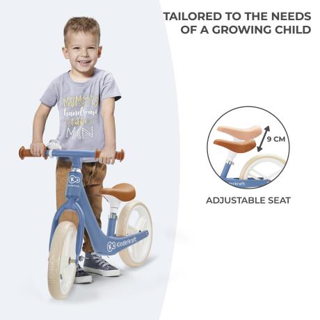 Біговел Kinderkraft Fly Plus блакитний (KRFLPL00BLU0000) - фото 8
