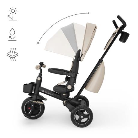 Трехколесный велосипед Kinderkraft Spinstep 2 Plus Beige (KRSPST02BEGPL00) - фото 8