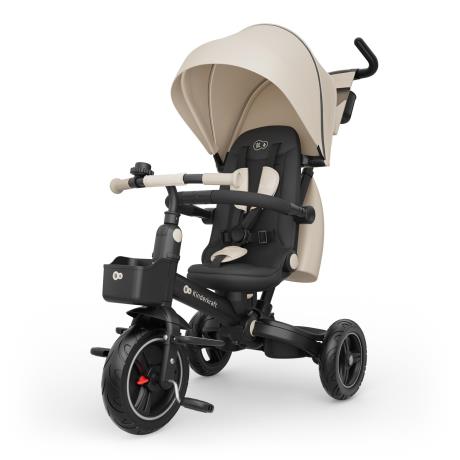 Трехколесный велосипед Kinderkraft Spinstep 2 Plus Beige (KRSPST02BEGPL00) - фото 0