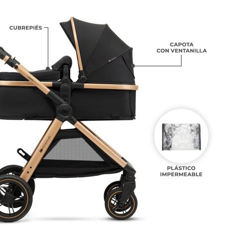 Універсальна коляска 2 в 1 Kinderkraft Esme Black (KSESME00BLK2000) - фото 5