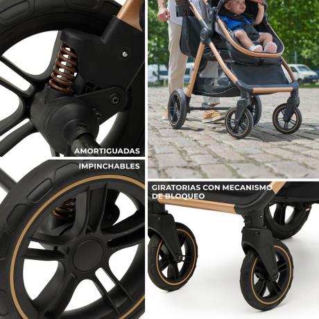 Універсальна коляска 2 в 1 Kinderkraft Esme Black (KSESME00BLK2000) - фото 7