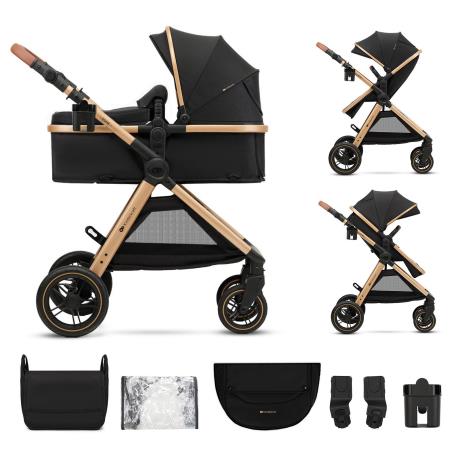 Універсальна коляска 2 в 1 Kinderkraft Esme Black (KSESME00BLK2000) - фото 0