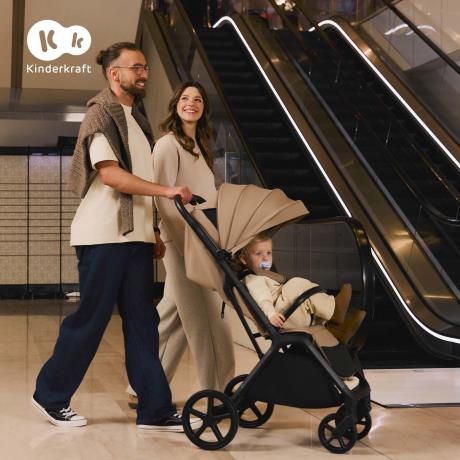 Прогулянкова коляска Kinderkraft Loom Black (KSLOOM00BLK00BS) - фото 2