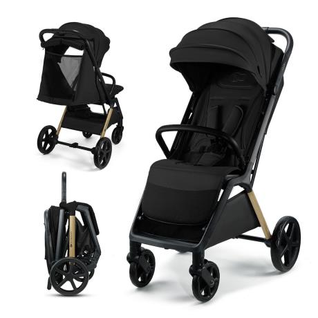 Прогулянкова коляска Kinderkraft Loom Black (KSLOOM00BLK00BS) - фото 0