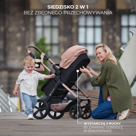 Універсальна коляска 3 в 1 Kinderkraft Moov 2 Pure Black (KSMOOV02BLKEV00) - фото 4