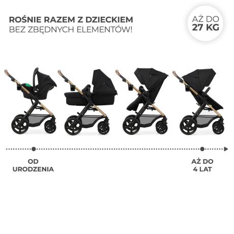 Універсальна коляска 3 в 1 Kinderkraft Moov 2 Pure Black (KSMOOV02BLKEV00) - фото 13