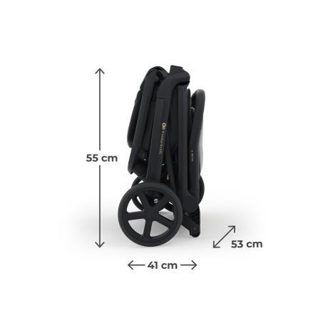 Прогулянкова коляска Kinderkraft Nubi 3 Midnight Black (KSNUBI03BLK0000) - фото 9