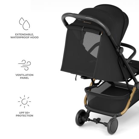Прогулянкова коляска Kinderkraft Pilot 2 Midnight Black (SPILO02BLK0000) - фото 3