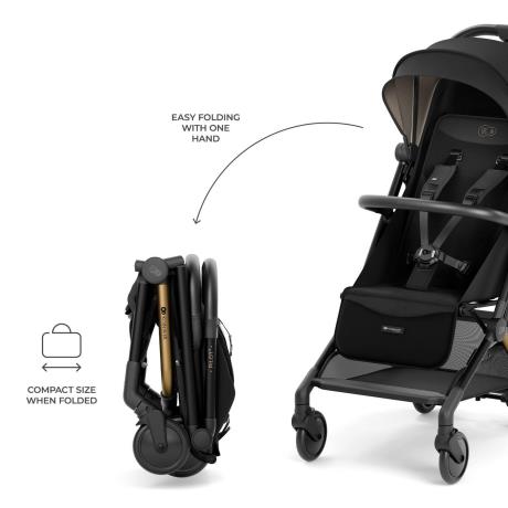 Прогулянкова коляска Kinderkraft Pilot 2 Midnight Black (SPILO02BLK0000) - фото 6