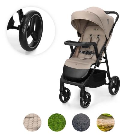 Прогулянкова коляска Kinderkraft Trig 3 Tray Beige (KSTRIG03BEG000T) - фото 4