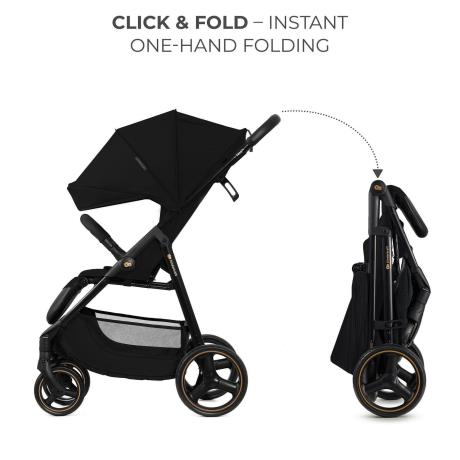Прогулянкова коляска Kinderkraft Trig 3 Onyx Black (KSTRIG03BLK0000) - фото 5