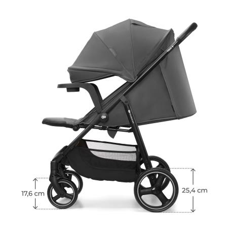 Прогулянкова коляска Kinderkraft Trig 3 Tray Grey (KSTRIG03GRY000T) - фото 8
