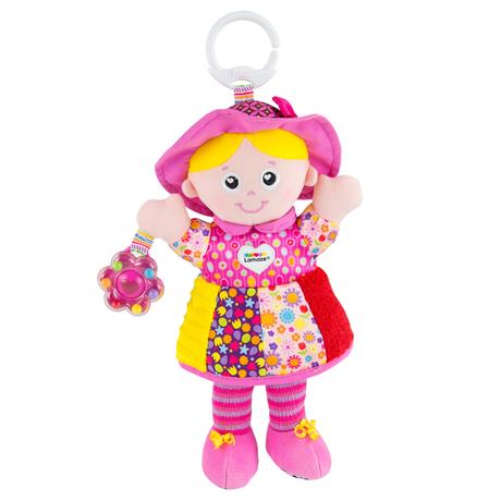 М'яка іграшка-підвіска Lamaze Лялька Емілі з брязкальцем (L27026) - фото 0