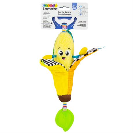 М'яка іграшка-підвіска Lamaze Бананчик із прорізувачем (L27382) - фото 1