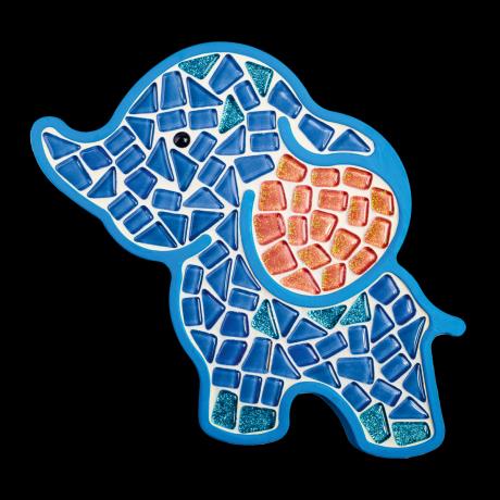 Набір для скляної мозаїки Mosaaro Слоник (MA7000 - фото 1