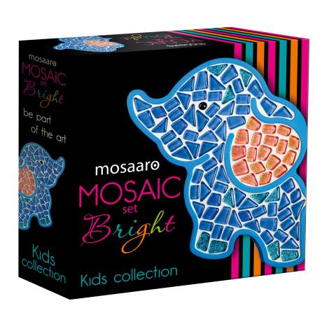 Набір для скляної мозаїки Mosaaro Слоник (MA7000 - фото 0