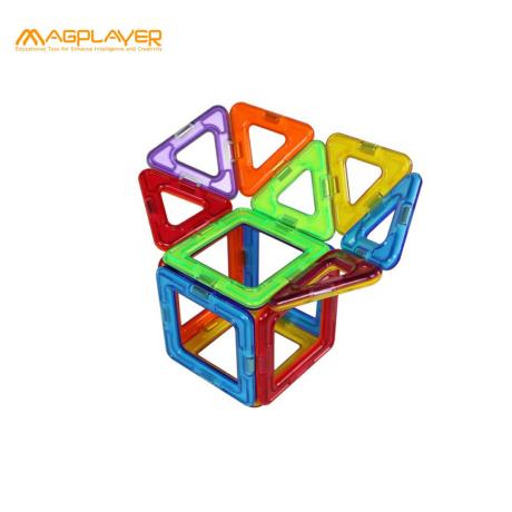 Магнітний конструктор MagPlayer 14 деталей (MPB-14) - фото 0