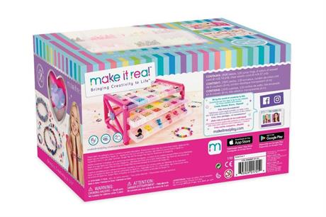 Набір для створення браслетів із бісеру Make it Real Своя студія 2800 ел. (MR1701) - фото 5