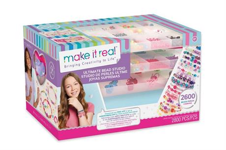 Набір для створення браслетів із бісеру Make it Real Своя студія 2800 ел. (MR1701) - фото 0