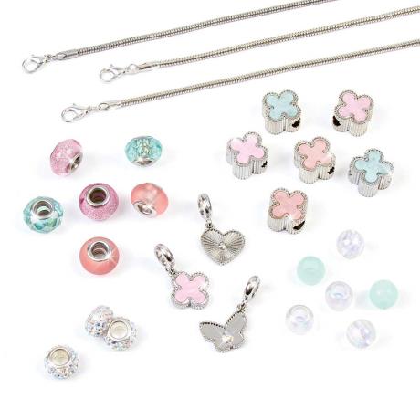 Мінінабір для створення шарм-браслетів Make it Real Листочок конюшини (MR1734) - фото 1