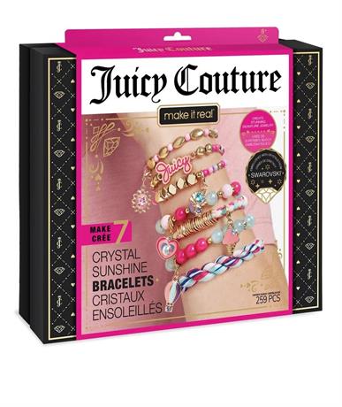 Набір для створення шарм-браслетів Make It Real Juicy Couture Сонячне сяйво 259 ел. (MR4409) - фото 0