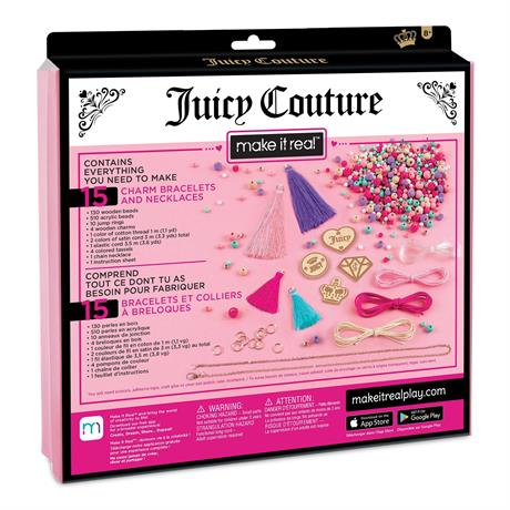 Набір для створення шарм-браслетів Make It Real Juicy Couture Модні прикраси з пензлями 664 ел. (MR4415) - фото 3