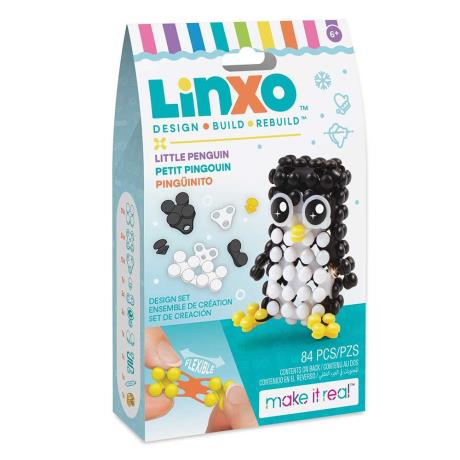 Make it Real.Linxo: Набір для створення брелоків-трансформерів Звірята - Пінгвін (MR6101-3) - фото 0