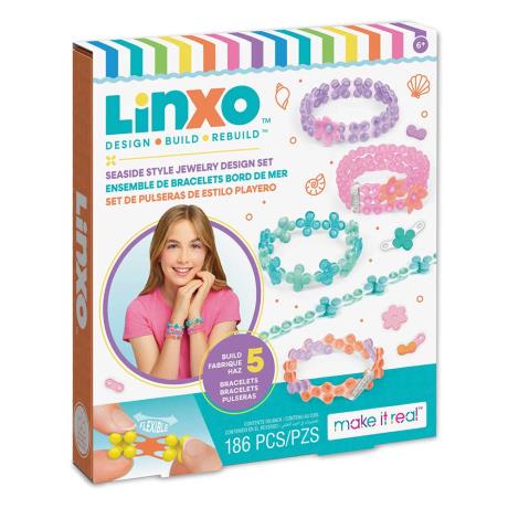 Набір для створення браслетів Make it Real Linxo Прикраси Ніжність (MR6110-1) - фото 0