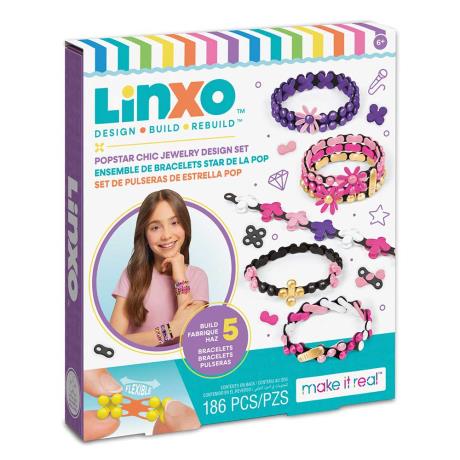 Набір для створення браслетів Make it Real Linxo Прикраси Модерн (MR6110-3) - фото 0