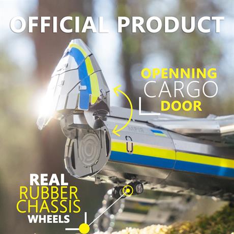 Колекційна модель Metal Time Ukrainian Dream Limeted Edition Ан-225 Мрія зібрана (MT001/READY) - фото 10