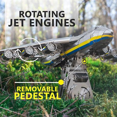 Колекційна модель Metal Time Ukrainian Dream Limeted Edition Ан-225 Мрія зібрана (MT001/READY) - фото 14