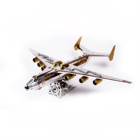 Коллекционная модель-конструктор Metal Time Ukrainian Dream Exclusive Edition Ан-225 Мрия механическая двухцветная (MT001EE) - фото 2