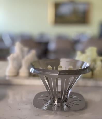 Коллекционная модель-конструктор Metal Time Cafe Pronto Пуровер V60 для кофе (MT013) - фото 5