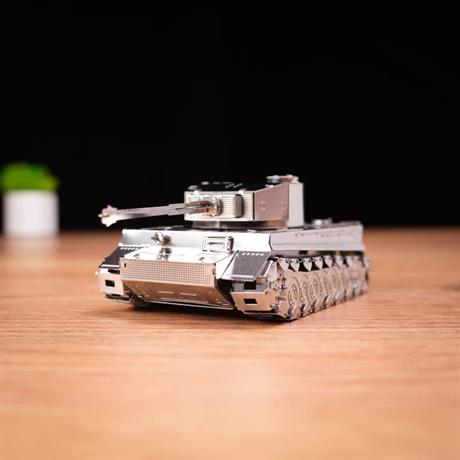 Колекційна модель-конструктор Metal Time Ponderous Panzer Heavy Tank Важкий танк Тигр (MT020) - фото 12