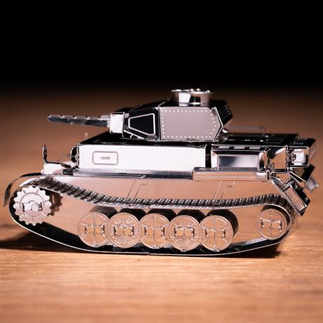 Коллекционная модель-конструктор Metal Time Pz.Kpfw. II Ausf. G танк World of Tanks (MT061) - фото 5