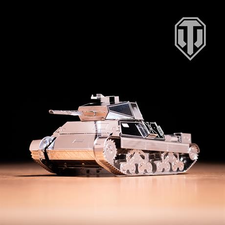 Коллекционная модель-конструктор Metal Time P 26/40 танк World of Tanks (MT062) - фото 0