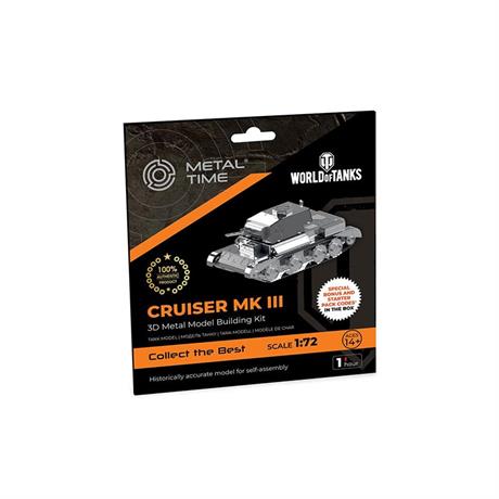 Коллекционная модель-конструктор Metal Time World of Tanks танк Cruiser Mk III (MT064) - фото 2