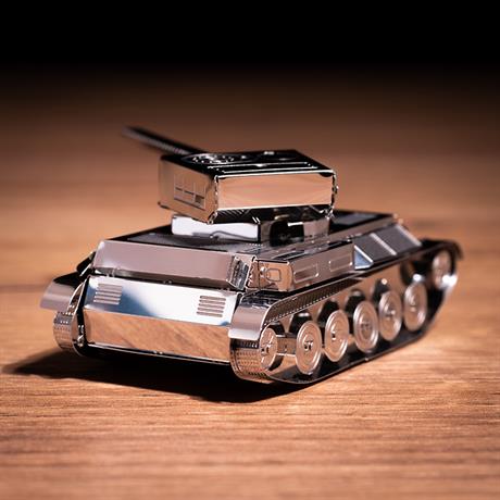 Колекційна модель-конструктор Metal Time AMX-13/75 танк World of Tanks (MT068) - фото 5