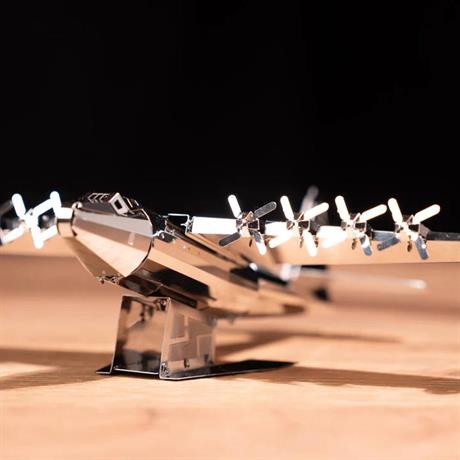 Коллекционная модель-конструктор Metal Time Spruce Goose Airplane Самолет (MT081) - фото 6