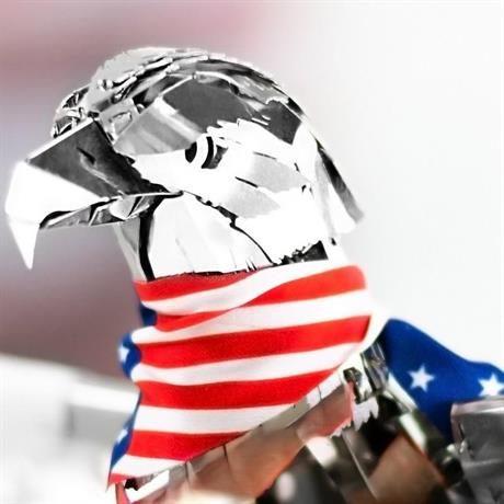 Коллекционная модель Metal Time Unity Wings Eagle Silver Armor (MT101/READY) - фото 12
