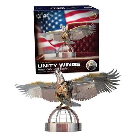 Коллекционная модель Metal Time Unity Wings Eagle Golden Armor (MT101GA/READY) - фото 1