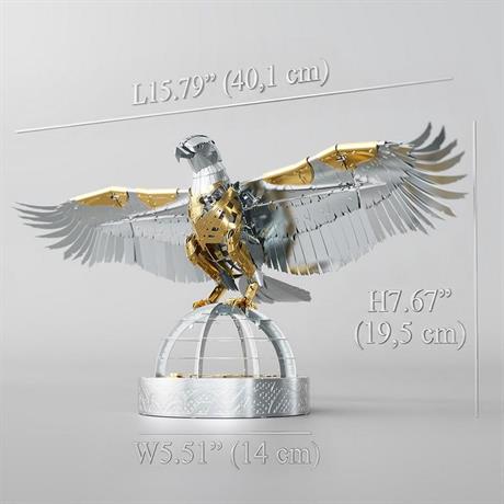 Коллекционная модель Metal Time Unity Wings Eagle Golden Armor (MT101GA/READY) - фото 7