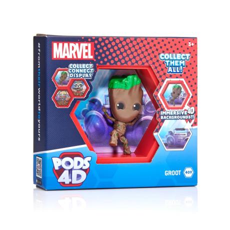 Фигурка Wow! Pods 4D Марвел Грут 10 см (MVL-1038-08) - фото 0